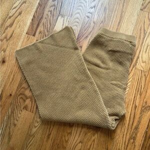 Free People Beach Textured Knit Joggers in Tan